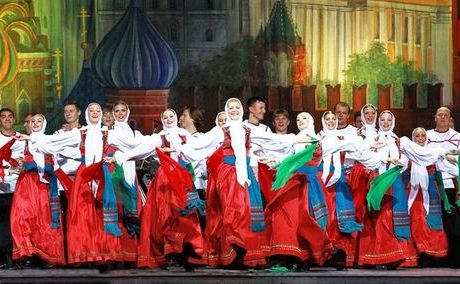Поздравление от московского государственного академического театра танца «Гжель»»